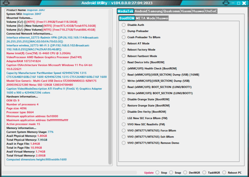 MTK Meta Utility Tool V104 MTK Meta Utility Tool V104