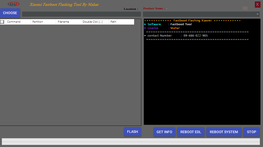Xiaomi fastboot flashing tool by mahar Xiaomi fastboot flashing tool by mahar