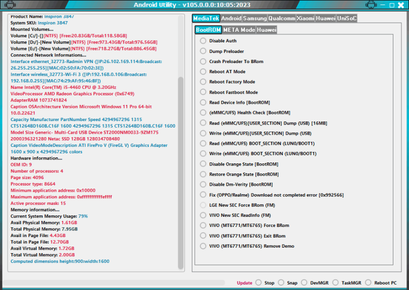 Android Utility Tool V105 Android Utility Tool V105