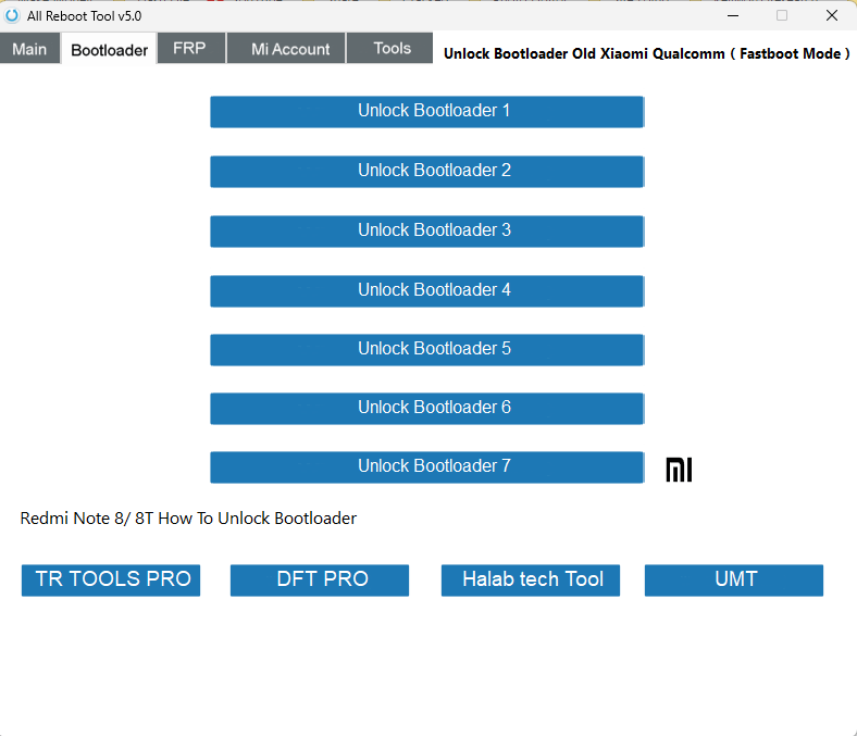 Download all reboot tool