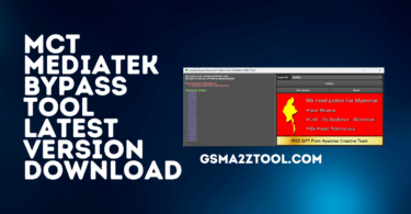 Mct mediatek bypass tool latest version free download