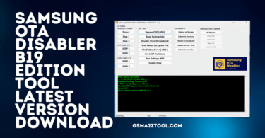 Samsung ota disabler tool b19 edition latest version download