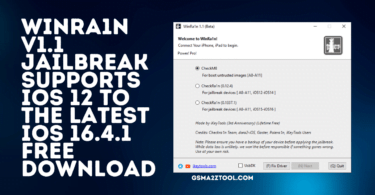 Winra1n v1.1 Released with Support for the Latest iOS 16.4.1 Download