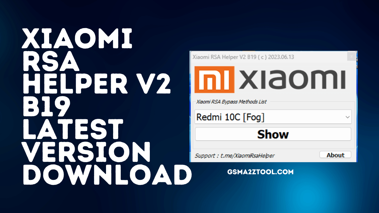 Xiaomi rsa helper v2 b19 - 2023. 06. 13