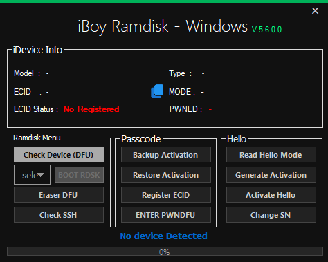 iBoy Ramdisk Tool iBoy Ramdisk Tool