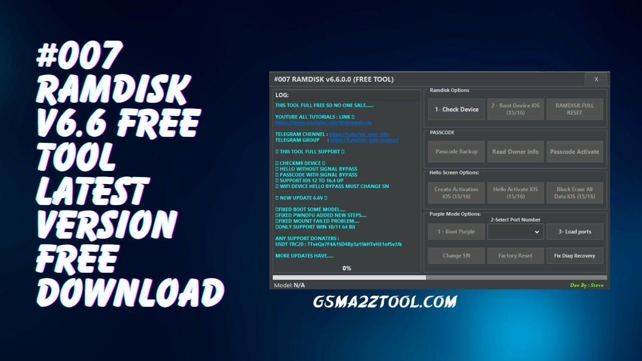 #007 ramdisk v6. 6 free tool