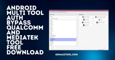 Android multi tool 1. 0. 2 auth bypass qualcomm and mediatek tool