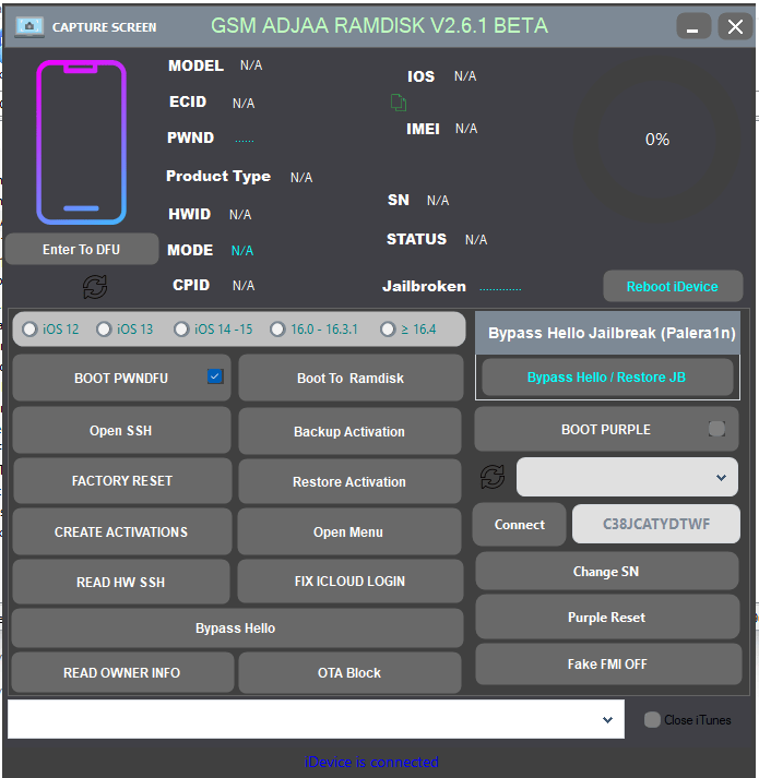 Gsm adjaa ramdisk tool