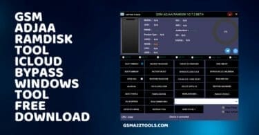 Gsm adjaa ramdisk v2. 7. 2 icloud bypass windows tool download