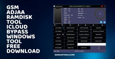 Gsm Adjaa Ramdisk V2.7.2 ICloud Bypass Windows Tool Download