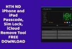 HTH ND V1.4 iPhone and iPad Passcode, Sim Lock, iCloud Remove Tool