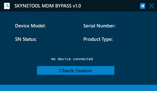 SkyNet Tool MDM Bypass