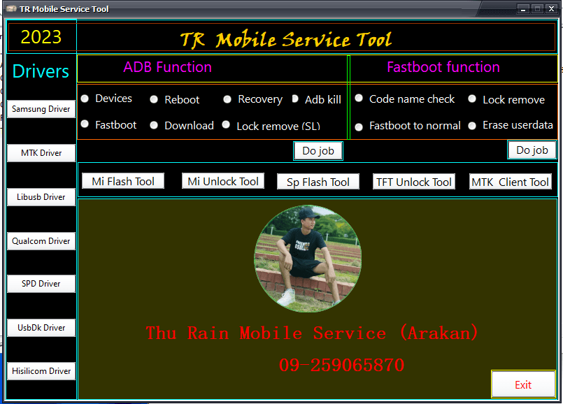 Tr mobile service tool