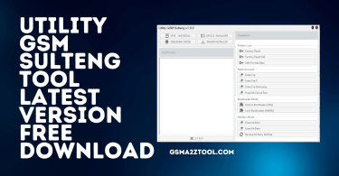 Utility GSM Sulteng Tool Latest Version FREE Download