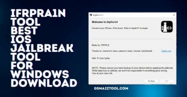 iFRPRa1n Tool Best IOS Jailbreak Tool For Windows Download
