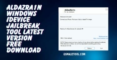 Unlock your idevices with the latest aldazra1n windows jailbreak tool