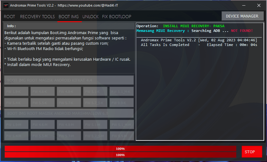 Andromax prime tools v2. 2 Andromax prime tools v2. 2