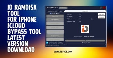 ID Ramdisk Tool V3.5 iPhone iCloud Bypass Tool