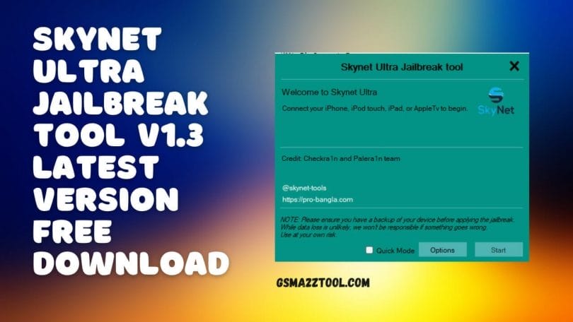 SkyNet Ultra Jailbreak Tool v1.3