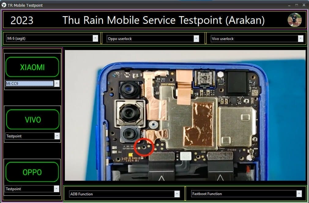 TR Mobile Service Testpoint Tool