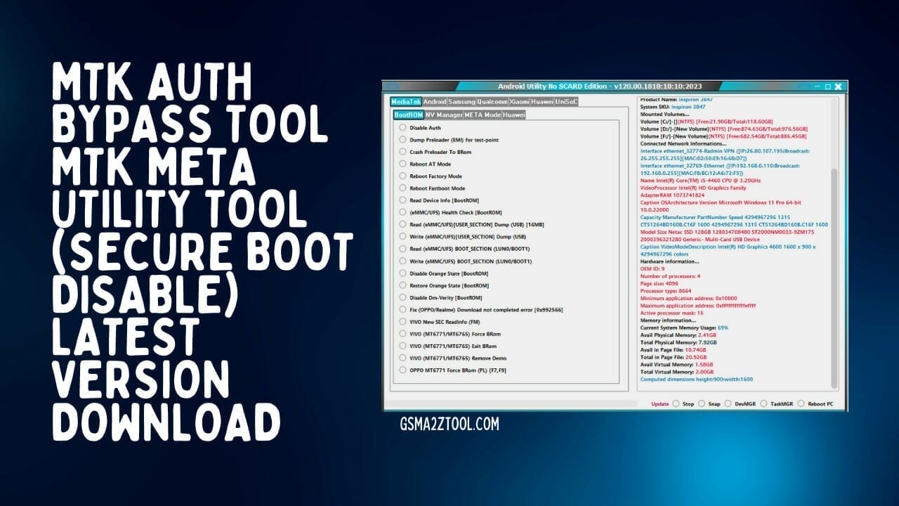 Mtk Auth Bypass Tool V124 Latest Version Download 0798