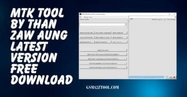 Mtk tool v001 by than zaw aung free download