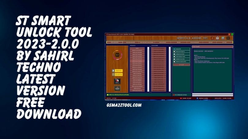 ST Smart Unlock Tool 2023-2.0.0 By Sahirl Techno Free Download