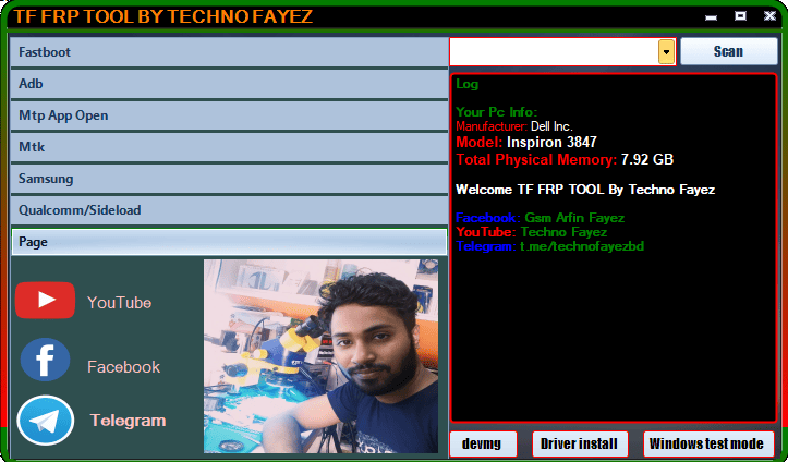 Tf frp tool by techno fayez Tf frp tool by techno fayez