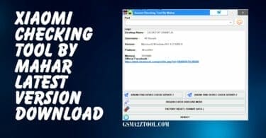 Xiaomi checking tool by mahar