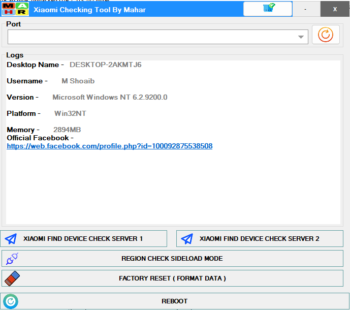 Xiaomi checking tool by mahar