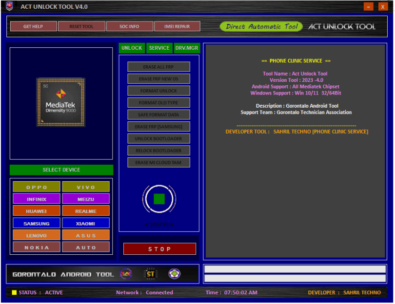 ACT Unlock Tool V4.5 ACT Unlock Tool V4.5