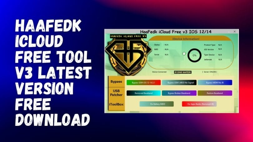 HaaFedk iCloud Free Tool v3 iOS 1214 Latest Free Download HaaFedk iCloud Free Tool v3 iOS 1214 Latest Free Download