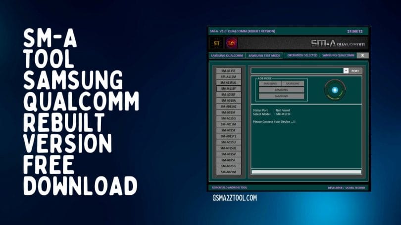 SM-A V1.0 Qualcomm Rebuilt Version Tool Free Download