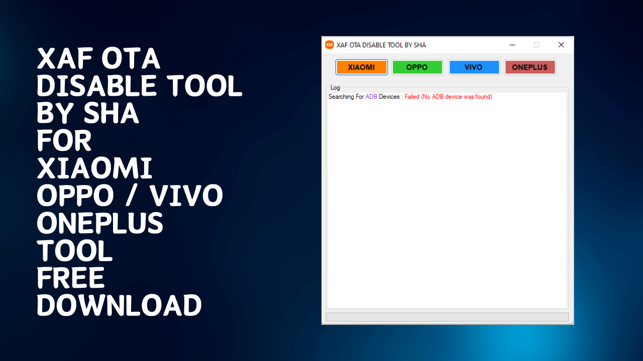 Xaf ota disable tool by sha free download