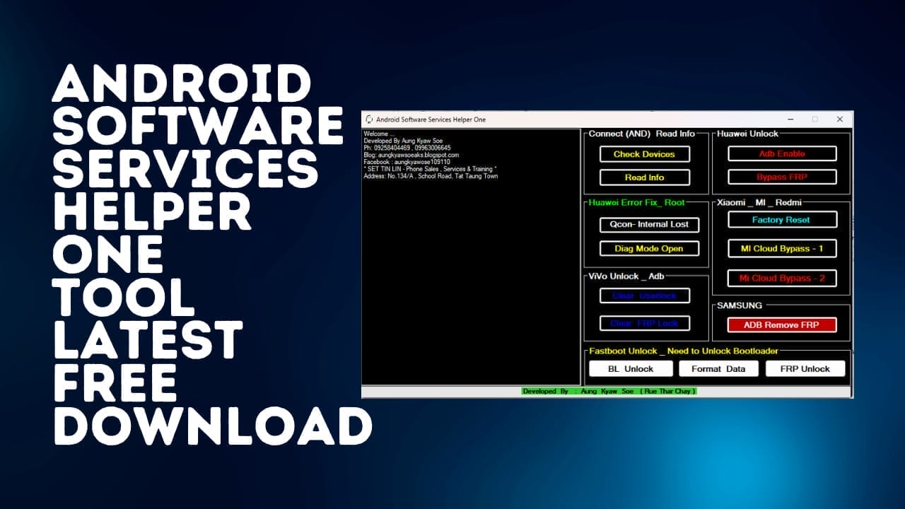 Android software services helper one latest all in one unlock tool download