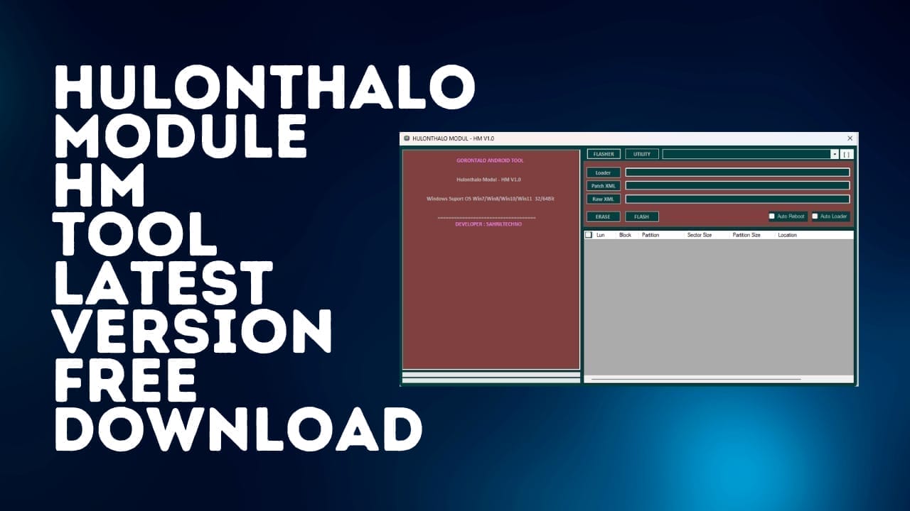 Hulonthalo module (hm v1. 0) new tool latest free download Hulonthalo module (hm v1. 0) new tool latest free download