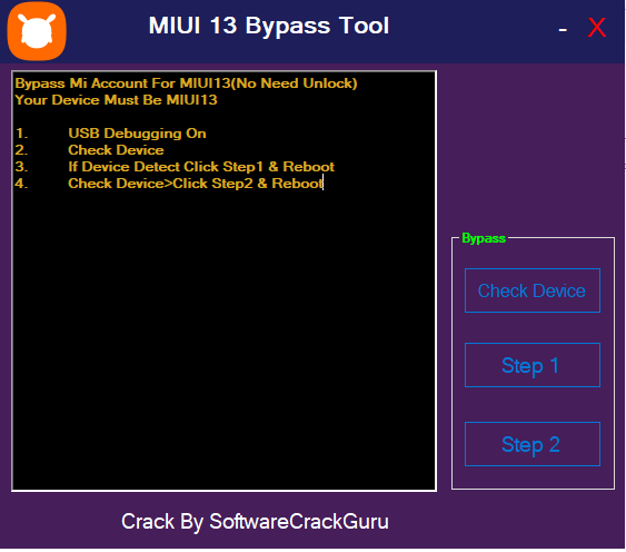 MIUI 13 Bypass Tool