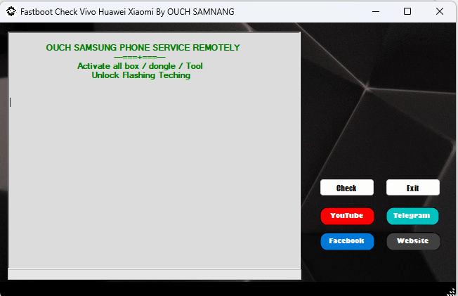 Fastboot check vivo huawei xiaomi by ouch samsung Fastboot check vivo huawei xiaomi by ouch samsung