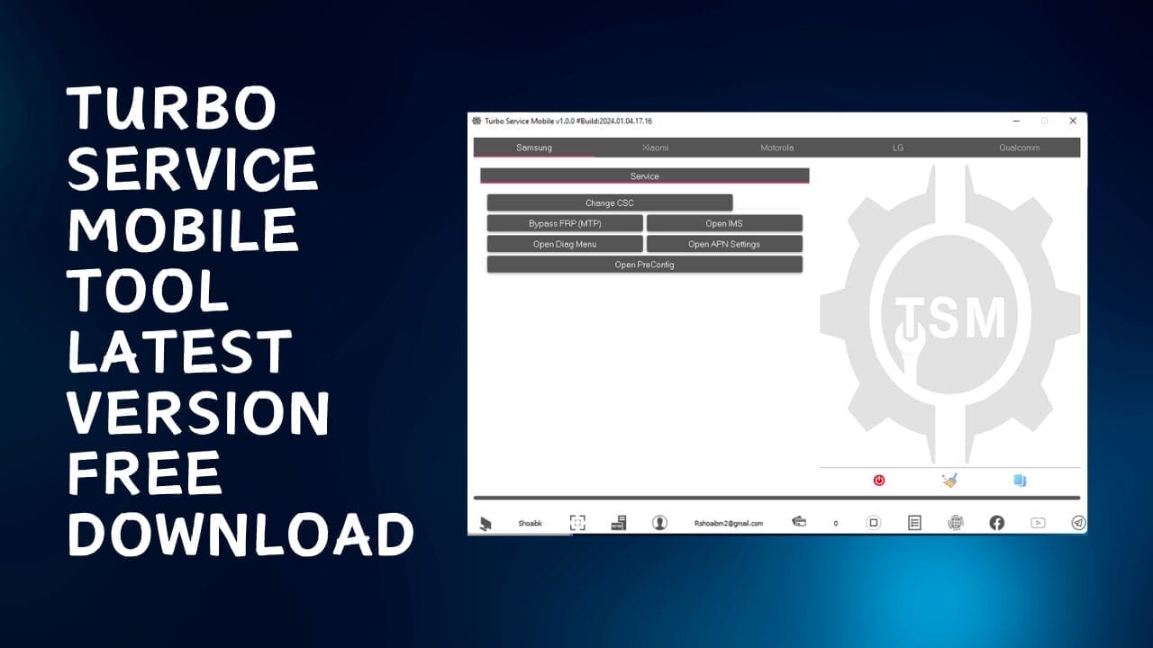 Turbo service mobile tool free download