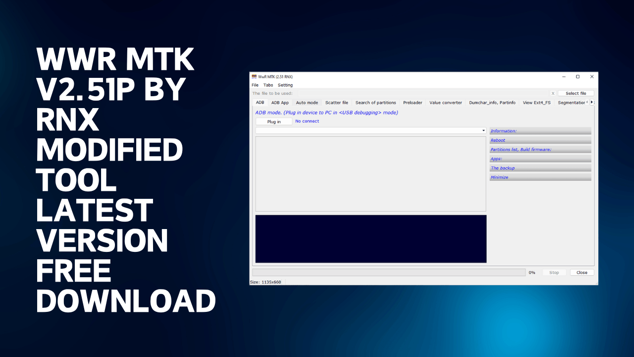 Wwr mtk v2. 51p by rnx modified tool free download Wwr mtk v2. 51p by rnx modified tool free download