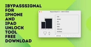 Ibypasssignal tool bypass for iphone and ipad with signal