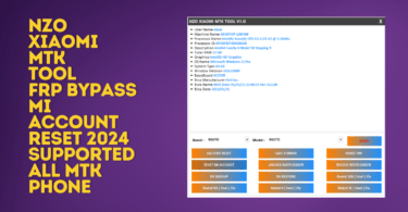 NZO Xiaomi MTK Tool Download Latest Version Free