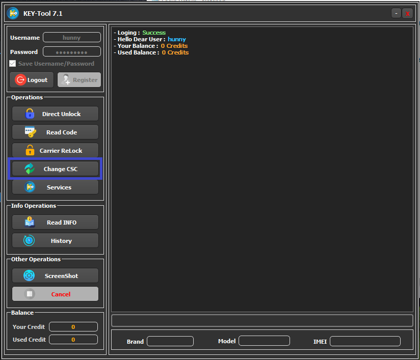 Key tool 7. 1