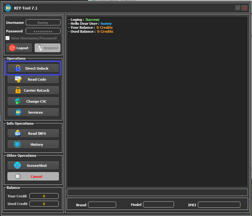 Key tool 7. 1