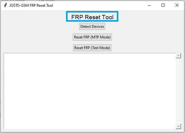 Josto-gsm frp reset tool unlock your device with mtp mode 2 Josto-gsm frp reset tool