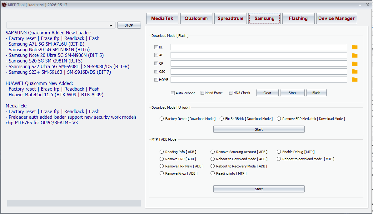 Mrt tool using factory reset your device 5 Mrt tool