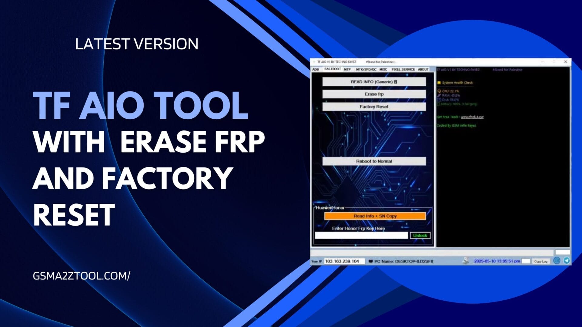 Tf aio tool with erase frp and factory reset 1 Tf aio tool