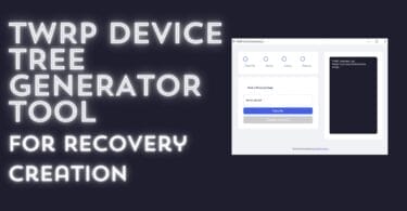 Twrp device tree generator tool