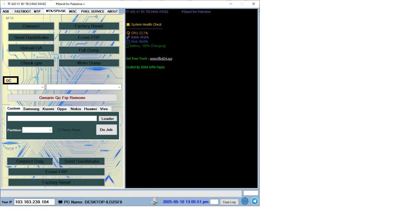 Tf aio tool with erase frp and factory reset 3 Tf aio tool
